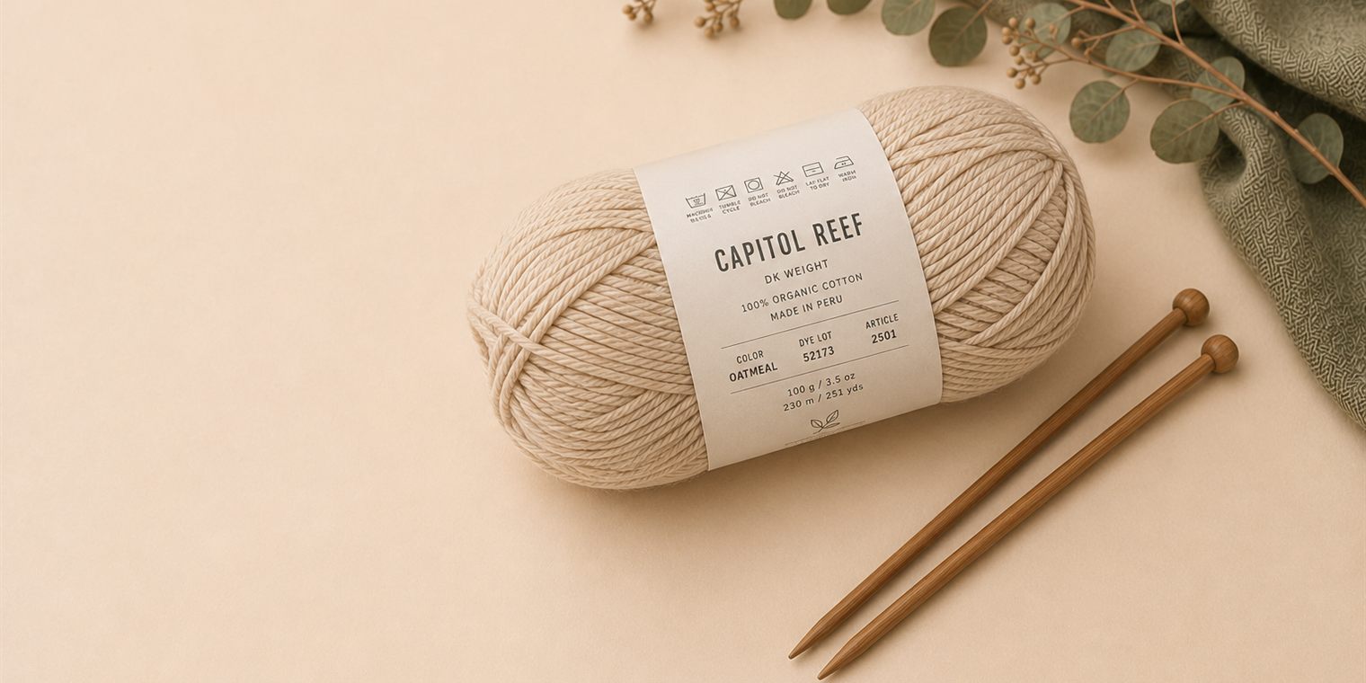 A Beginner's Guide to Reading a Yarn Label